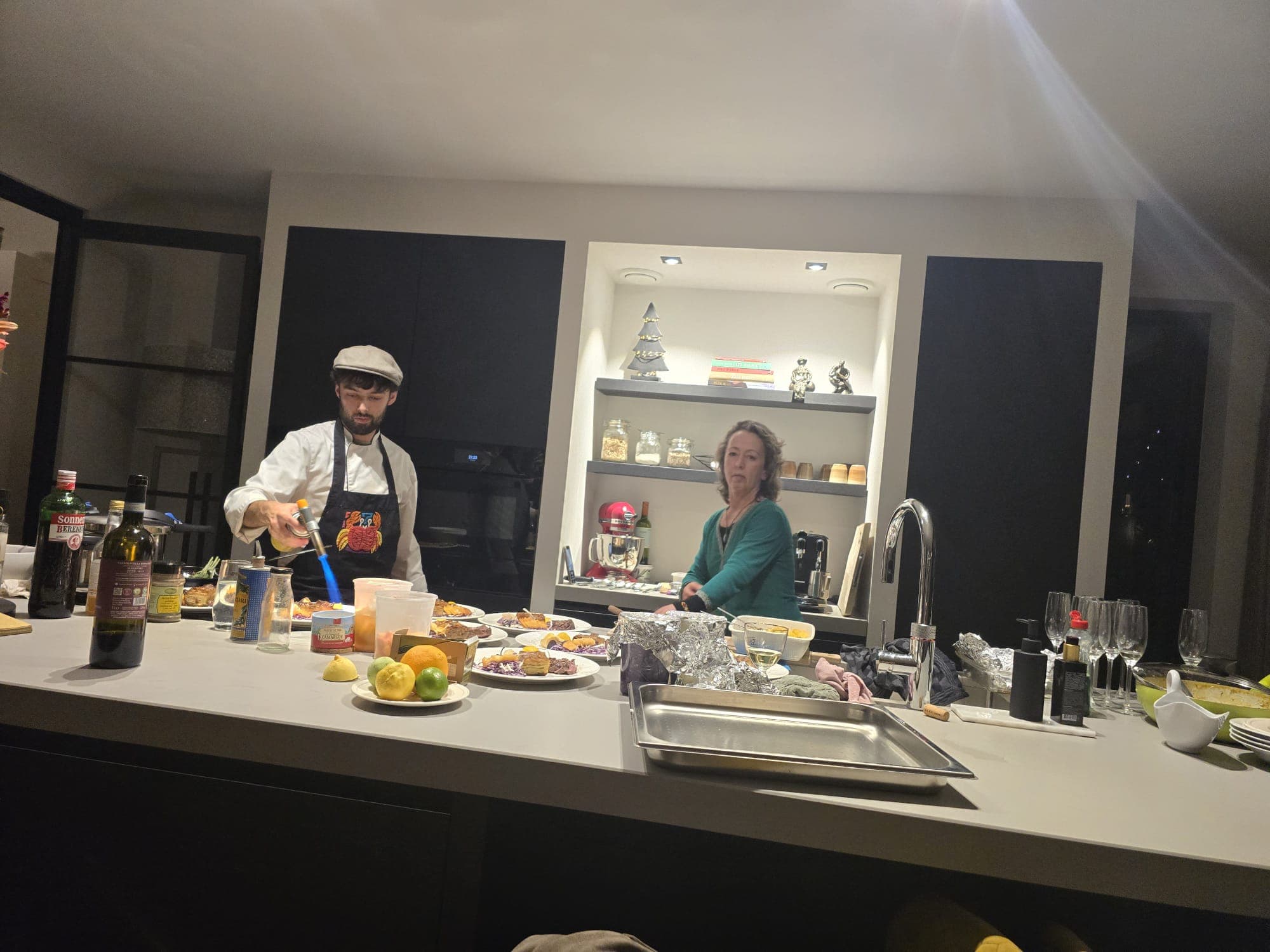 An amazing private dinner with Chef Aaron Auping