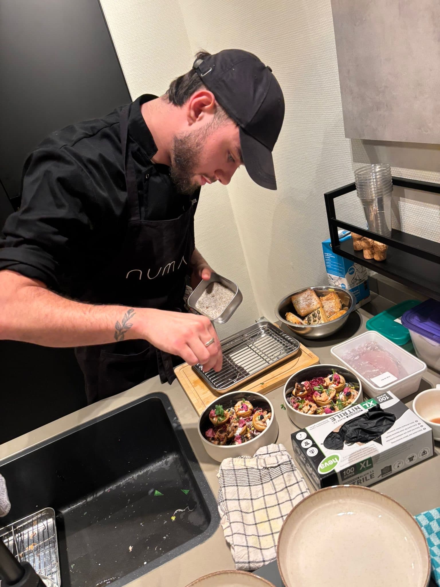 An amazing private dinner with Chef Bryan Gomez