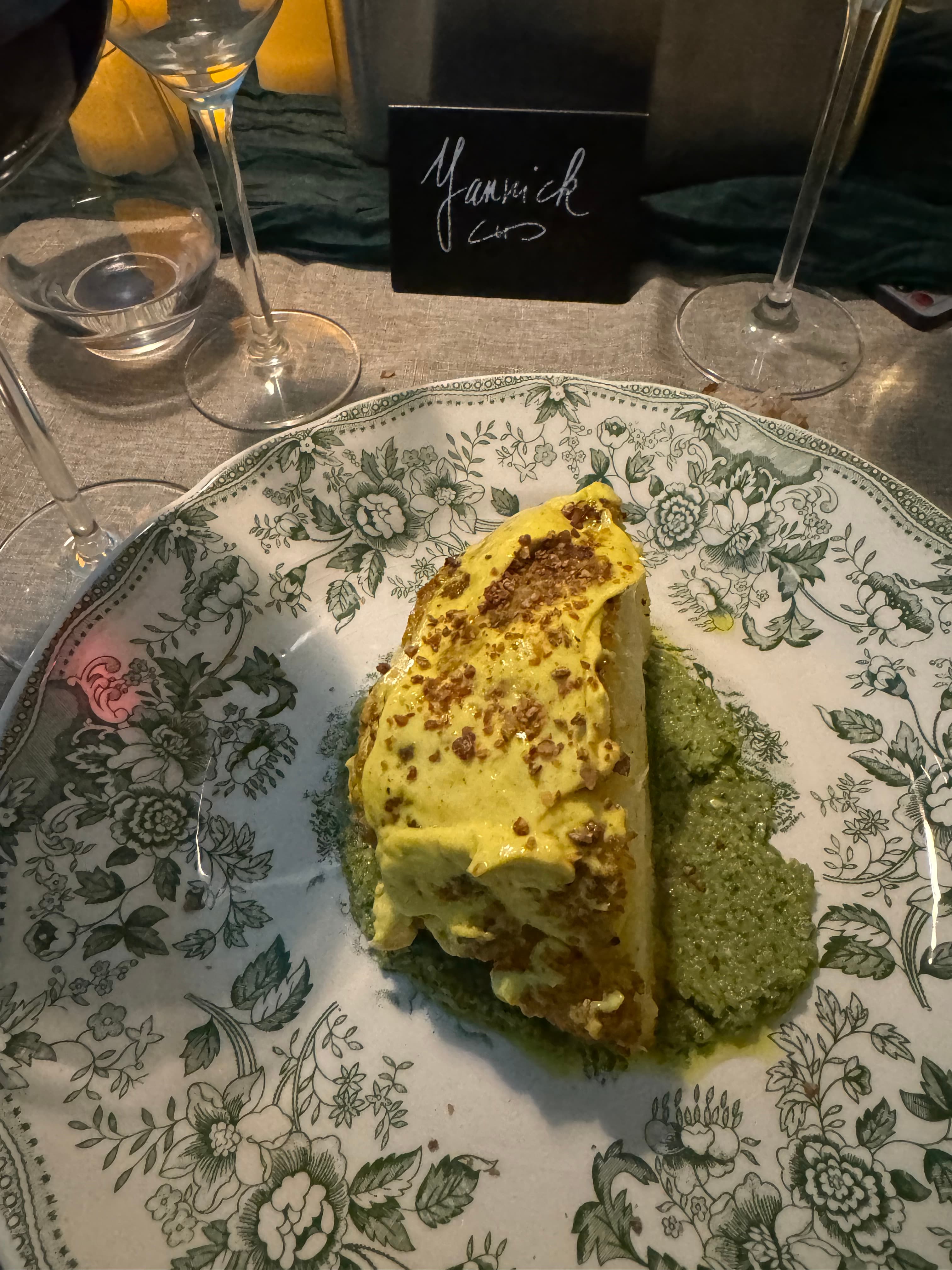 An amazing private dinner with Chef Andreas Chrysomallis