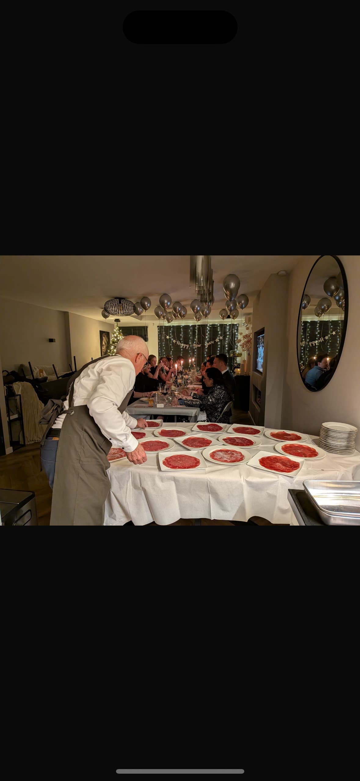 An amazing private dinner with Chef Aaron Auping