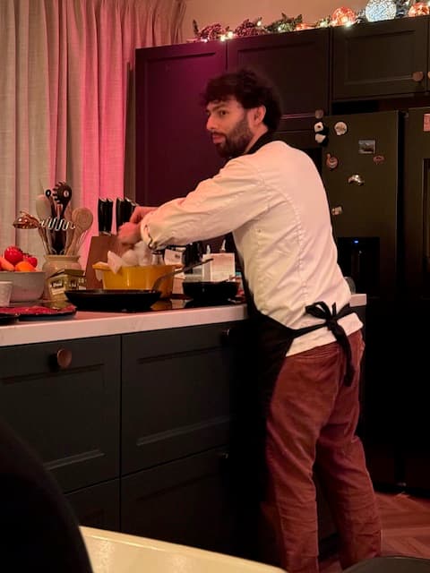 An amazing private dinner with Chef Aaron Auping