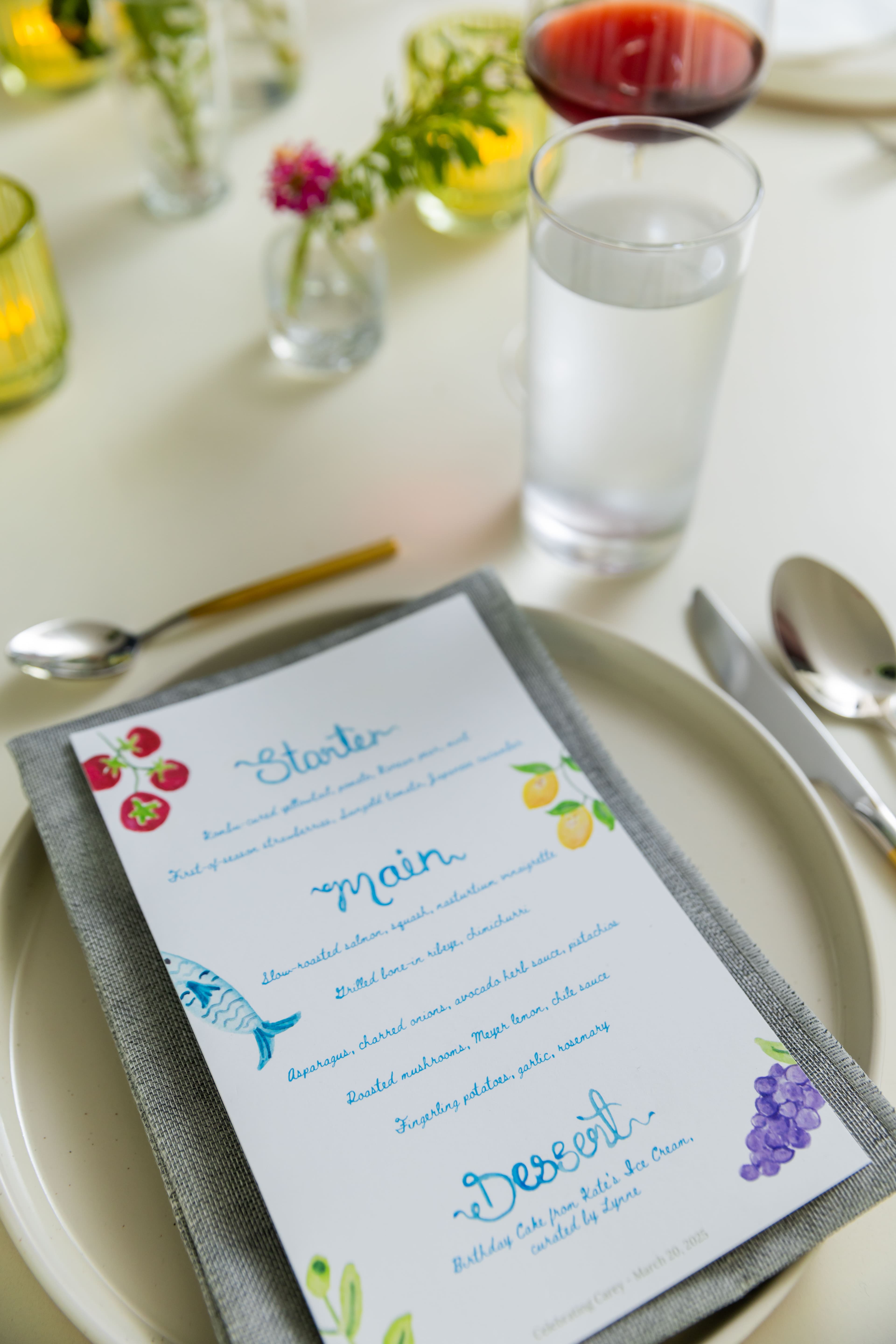 Seasonal, organic, and sustainably sourced cuisine